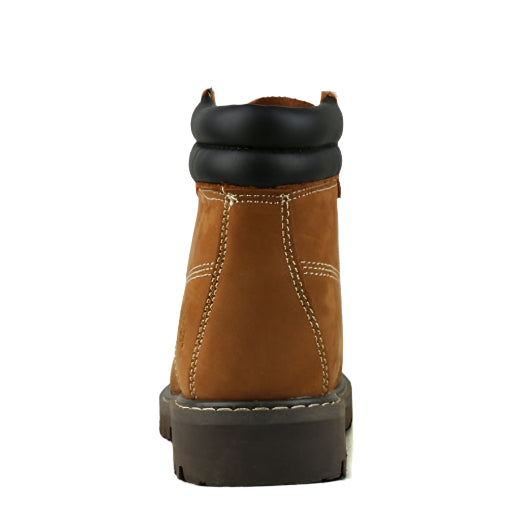 Men's JACATA 6" Classic Work Boot -  8602 Brown Nubuck - ShooDog.com