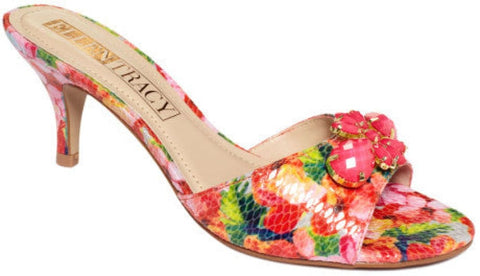 ELLEN TRACY Women's Augusta 2 Floral Slide - ShooDog.com